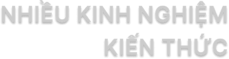 nhiều kinh nghiệm kiến thức